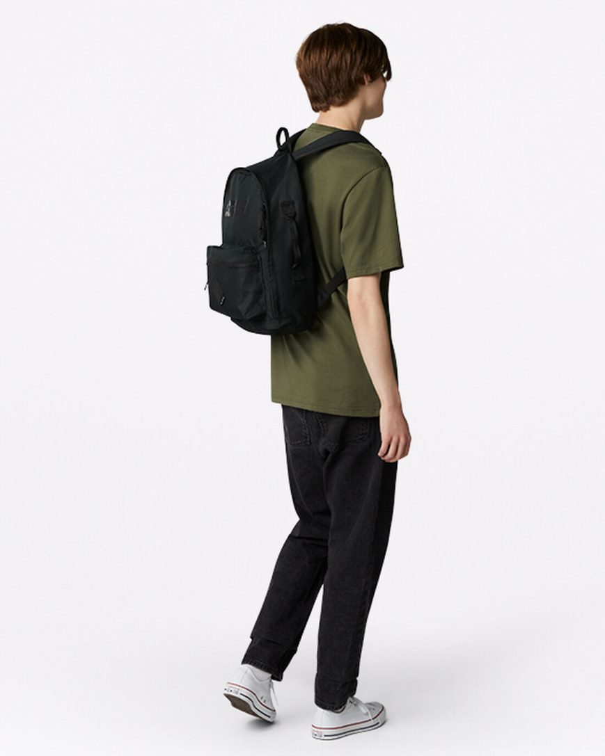 Men's Converse CONS Go 2 Backpacks Black | AU C6E84M